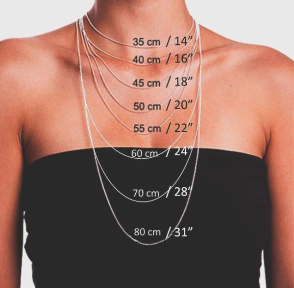 Clear glass bubbles on silver snake chain necklace, bracelet and earrings set - Image 13
